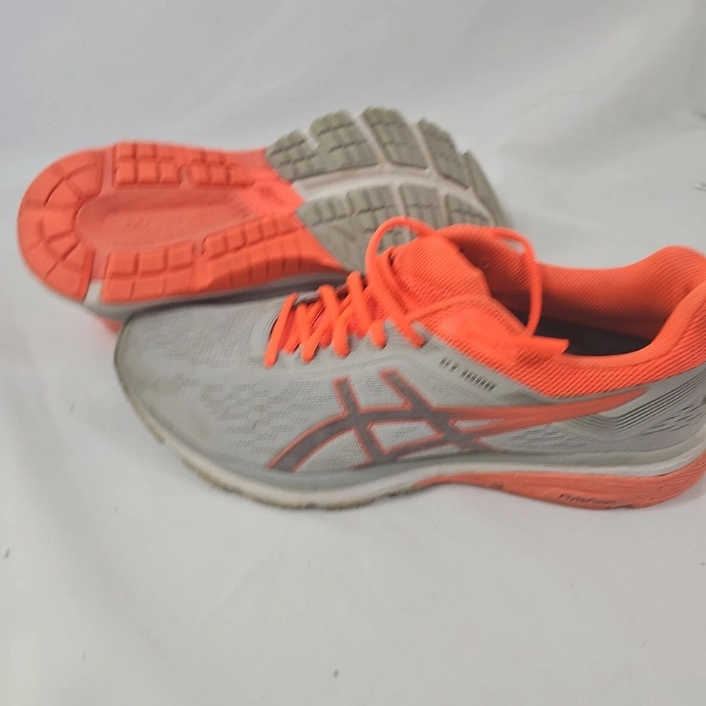 ASICS Women's Running Shoes - Gray and Orange